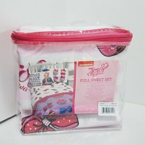 Nickelodeon JoJo Siwa Full Flat Sheet & Standard Pillowcase Set